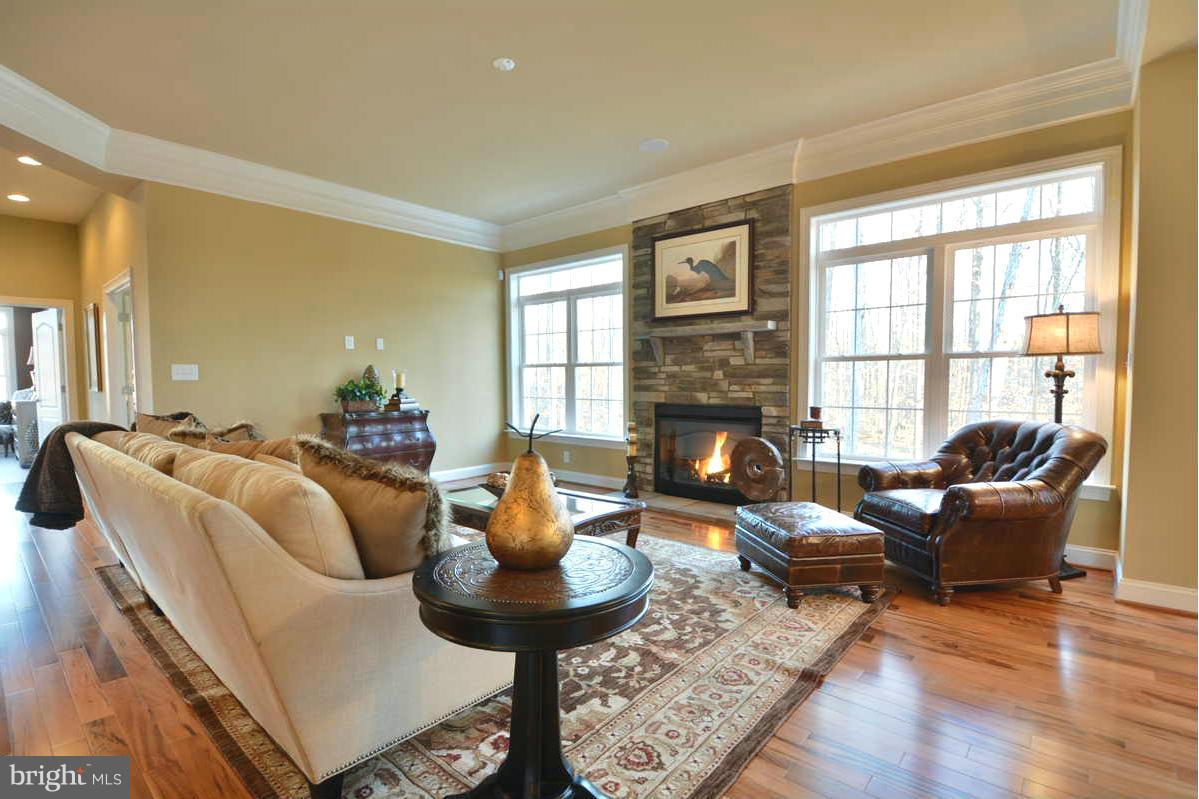 8835 Rommel Drive Lorton, VA 22079 - Photo 11 of 30 Gas Fireplace, 10' Ceilings