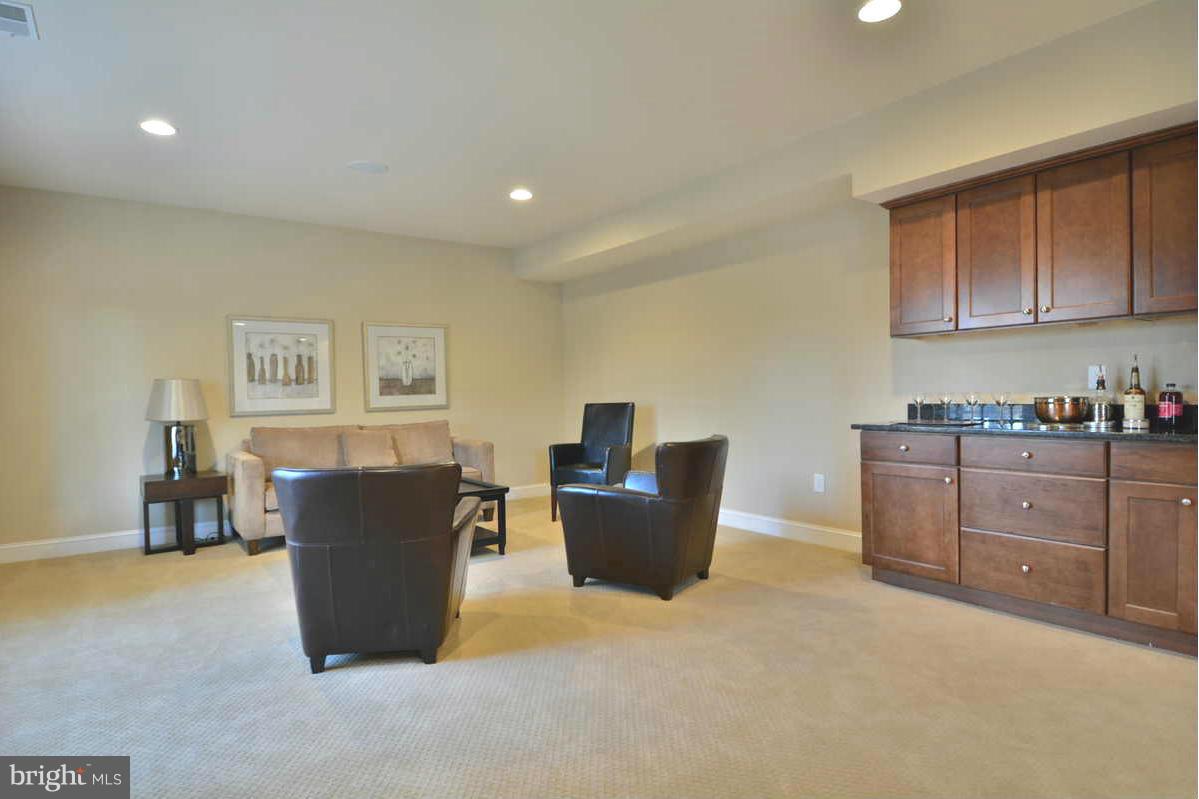 8835 Rommel Drive Lorton, VA 22079 - Photo 25 of 30 HUGE Rec Room, Wet Bar