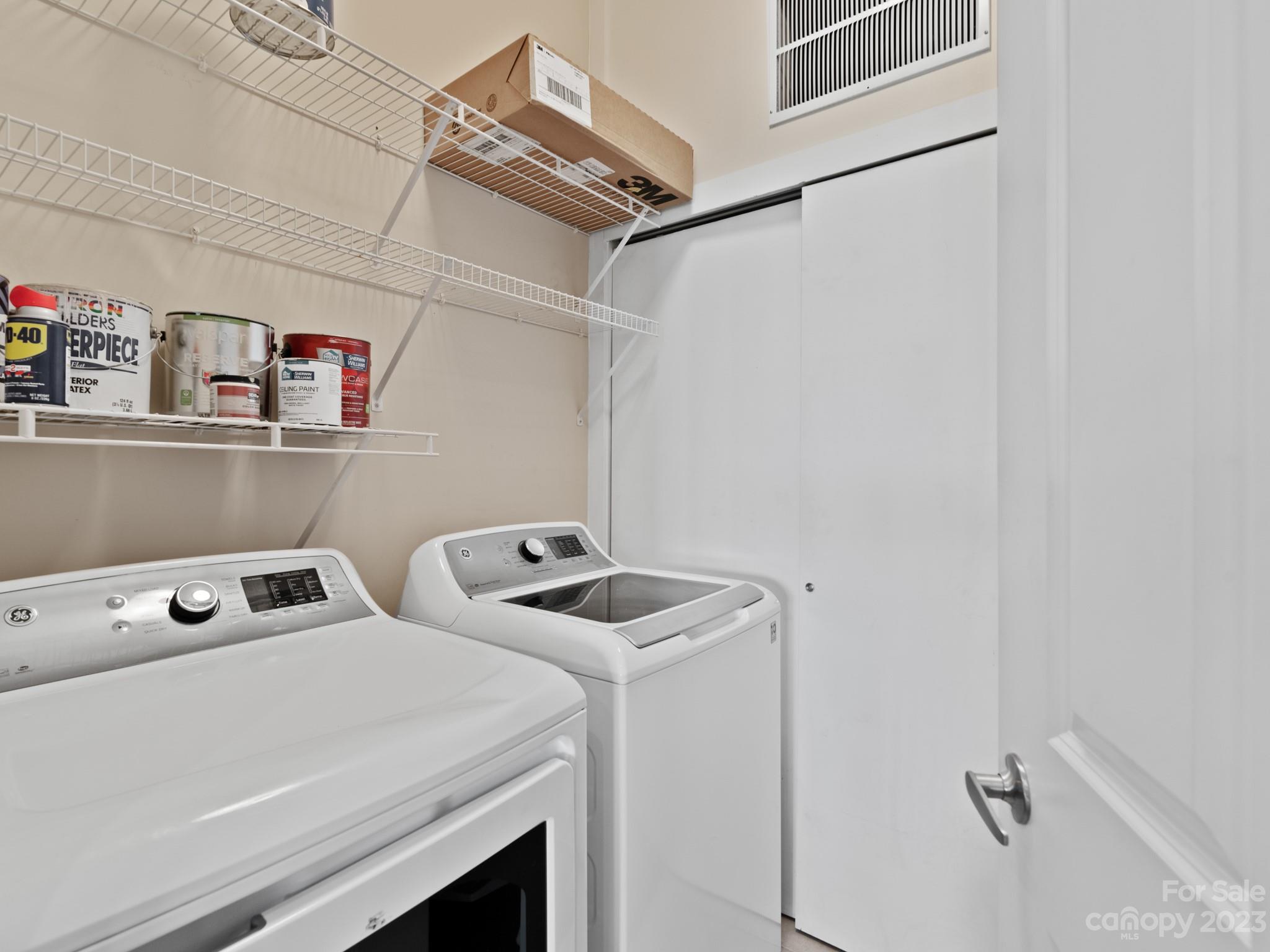 5425 Closeburn Road, Unit 201 Charlotte, NC 28210 - Photo 28 of 35 a utility room with dryer and washer