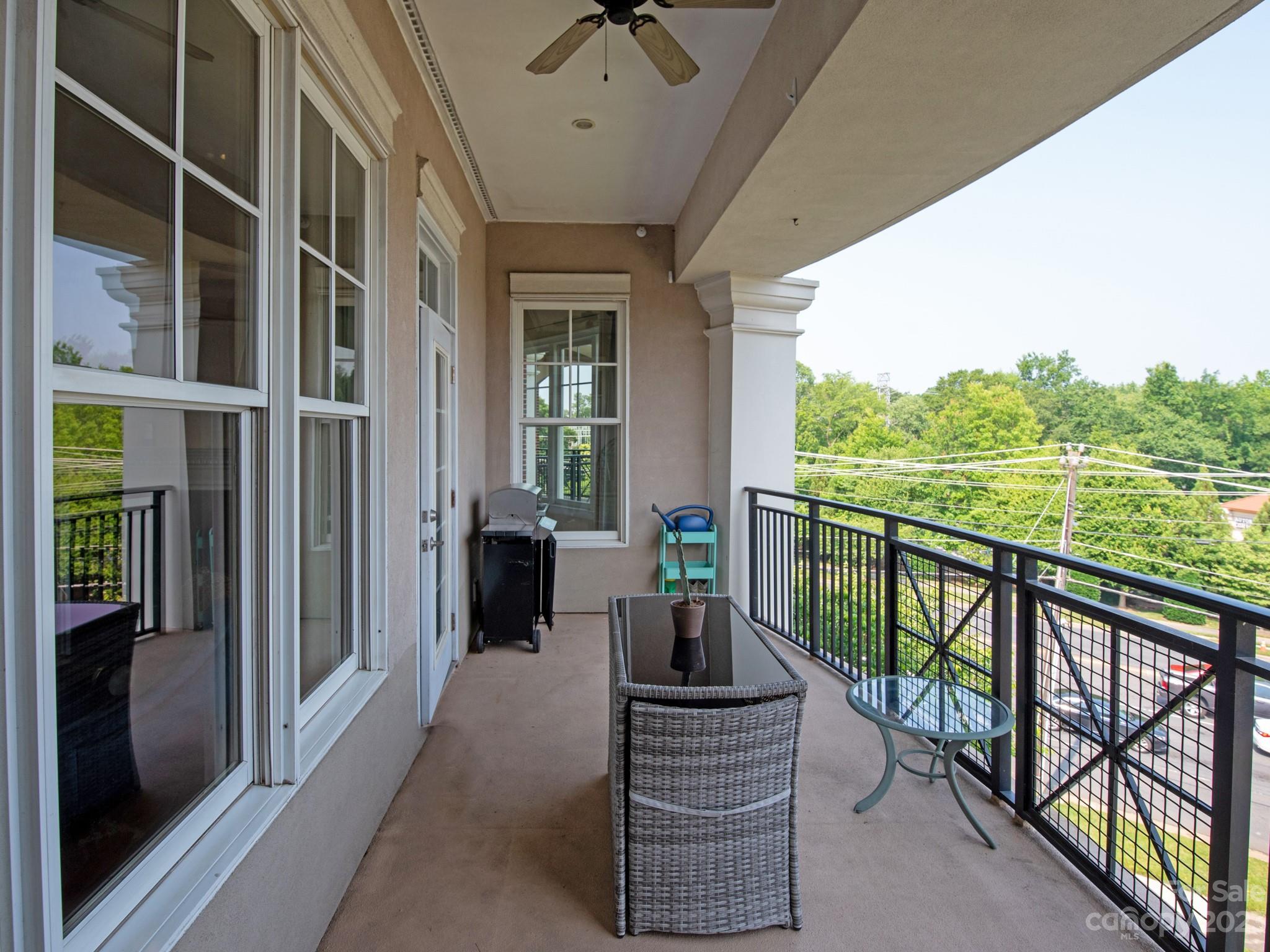 5425 Closeburn Road, Unit 201 Charlotte, NC 28210 - Photo 31 of 35 a view of balcony with furniture