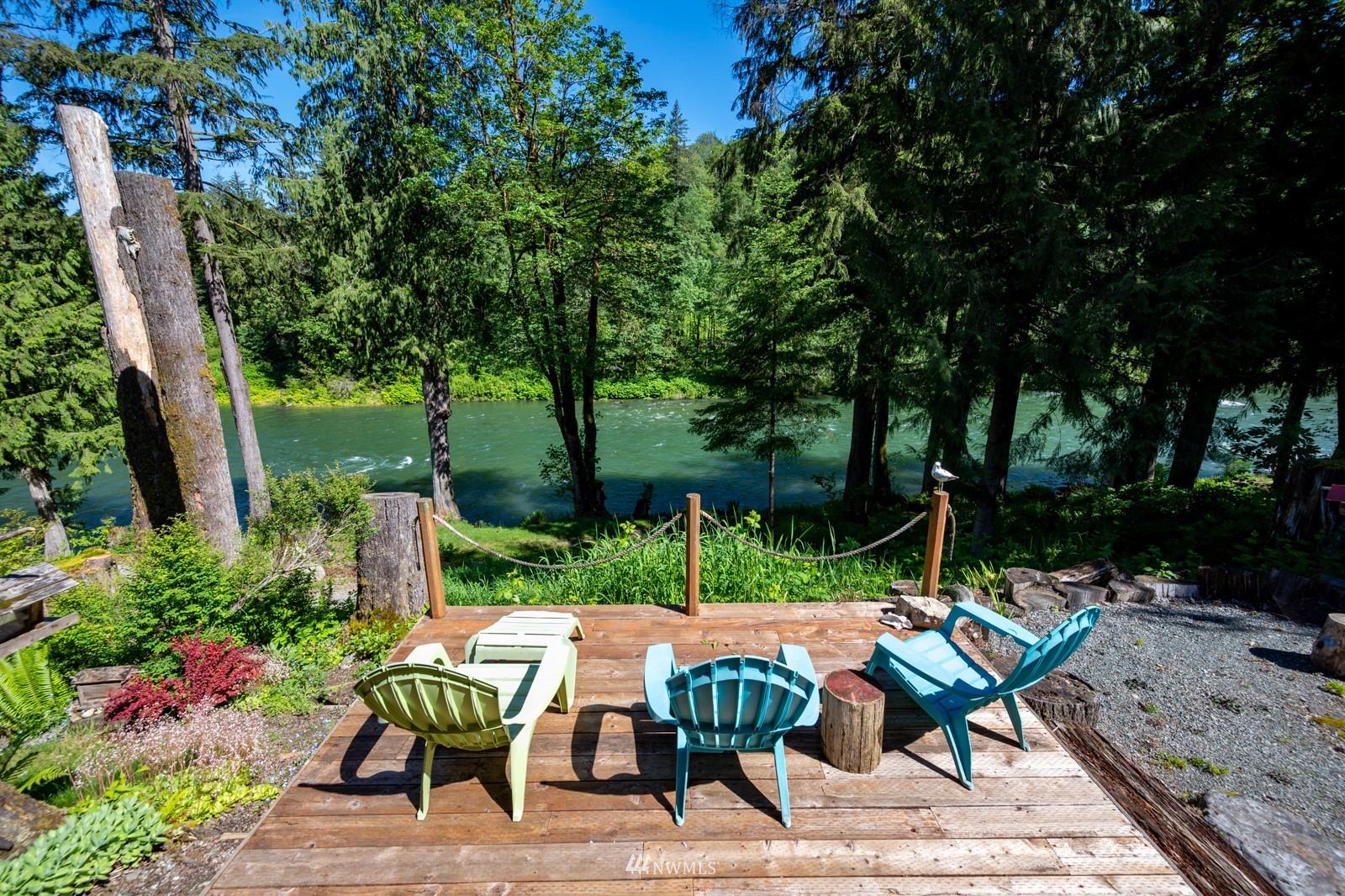 52133 South Riverside Road Gold Bar, WA 98251 - Photo 23 of 40 a view of outdoor space yard and patio