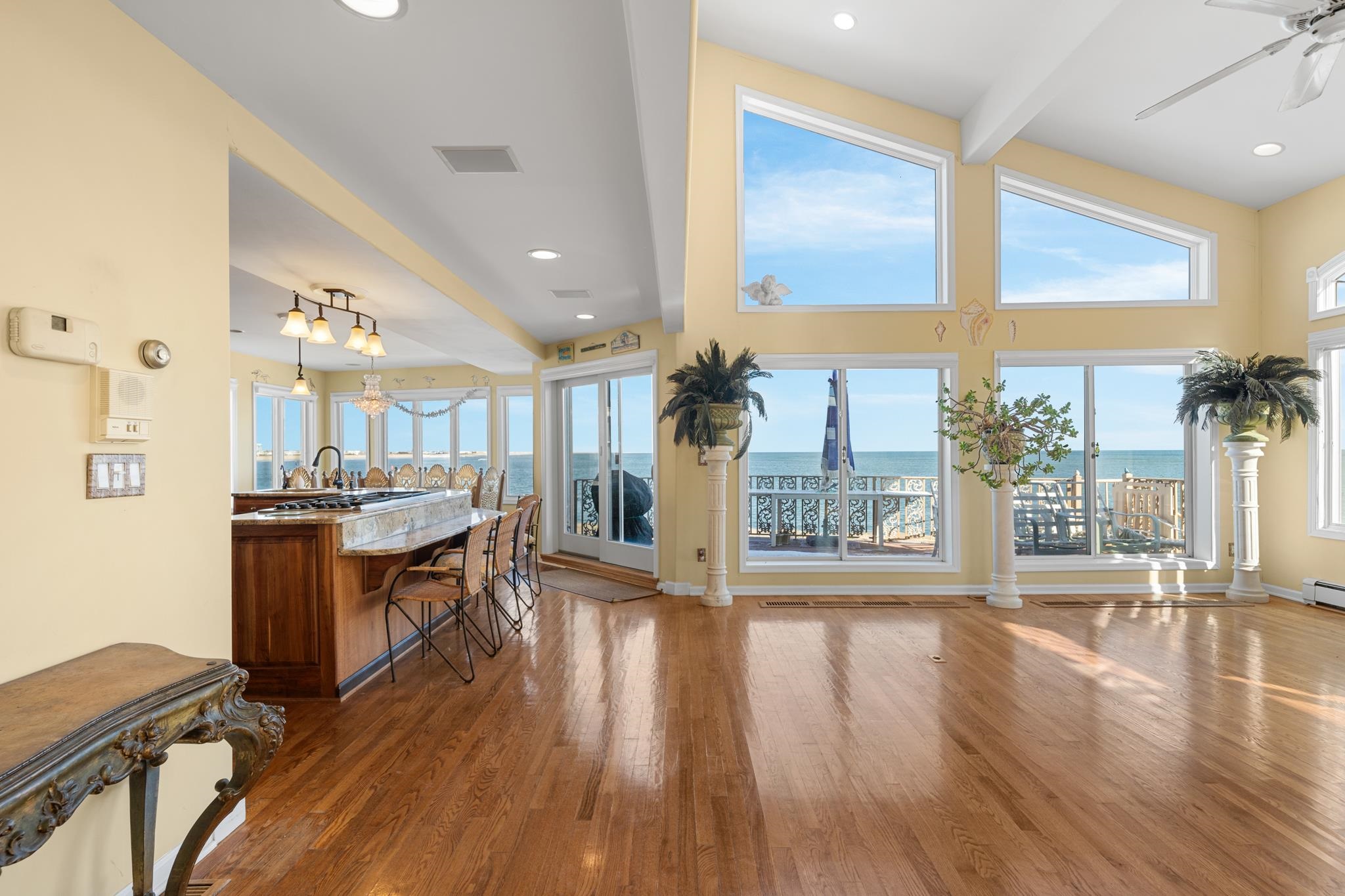 283 6th Street Avalon, NJ 08202 - Photo 6 of 36 a large room with pool table and a large window
