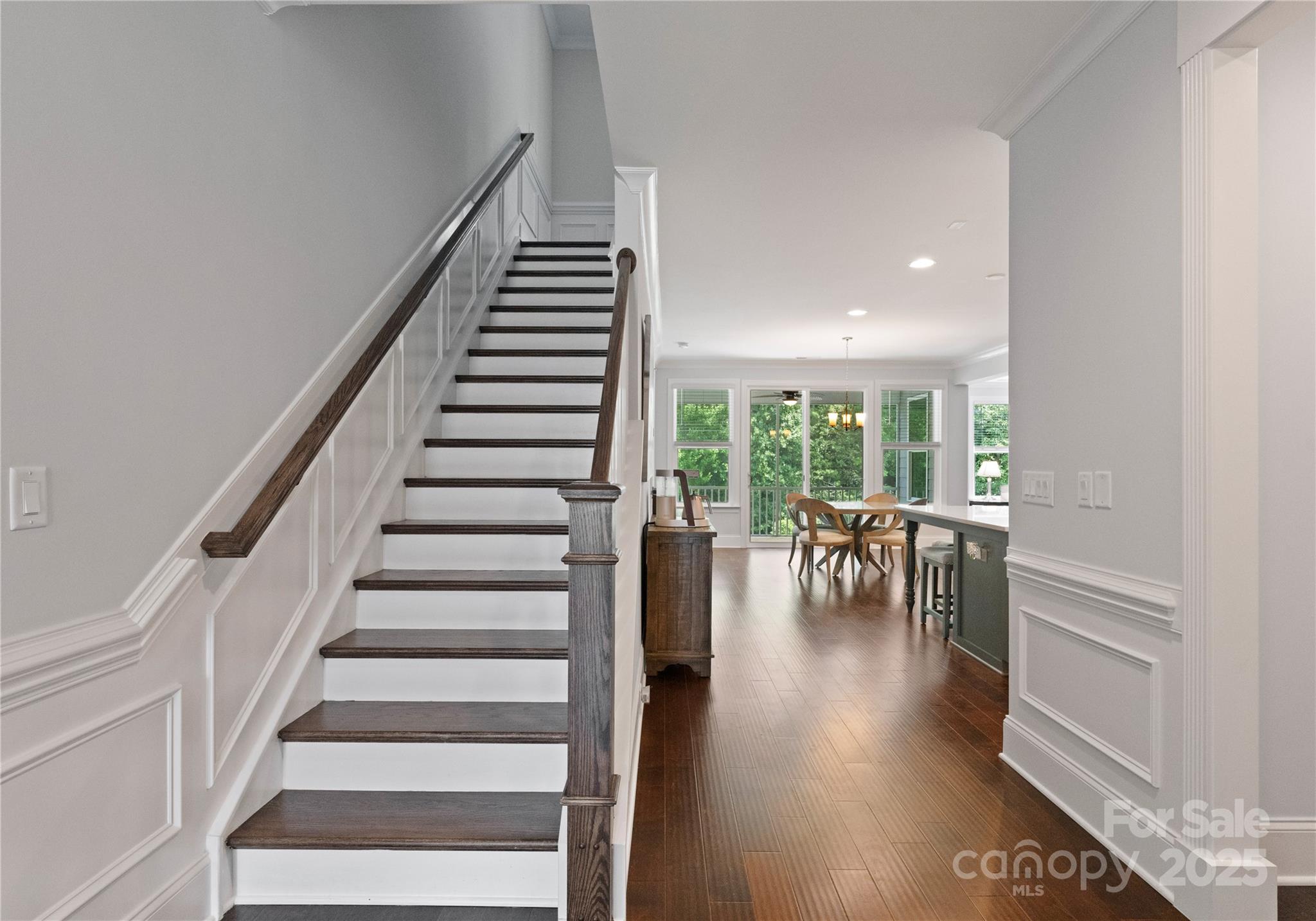 3239 Split Rail Lane Lancaster, SC 29720 - Photo 25 of 39 a view of entryway and hall with wooden floor
