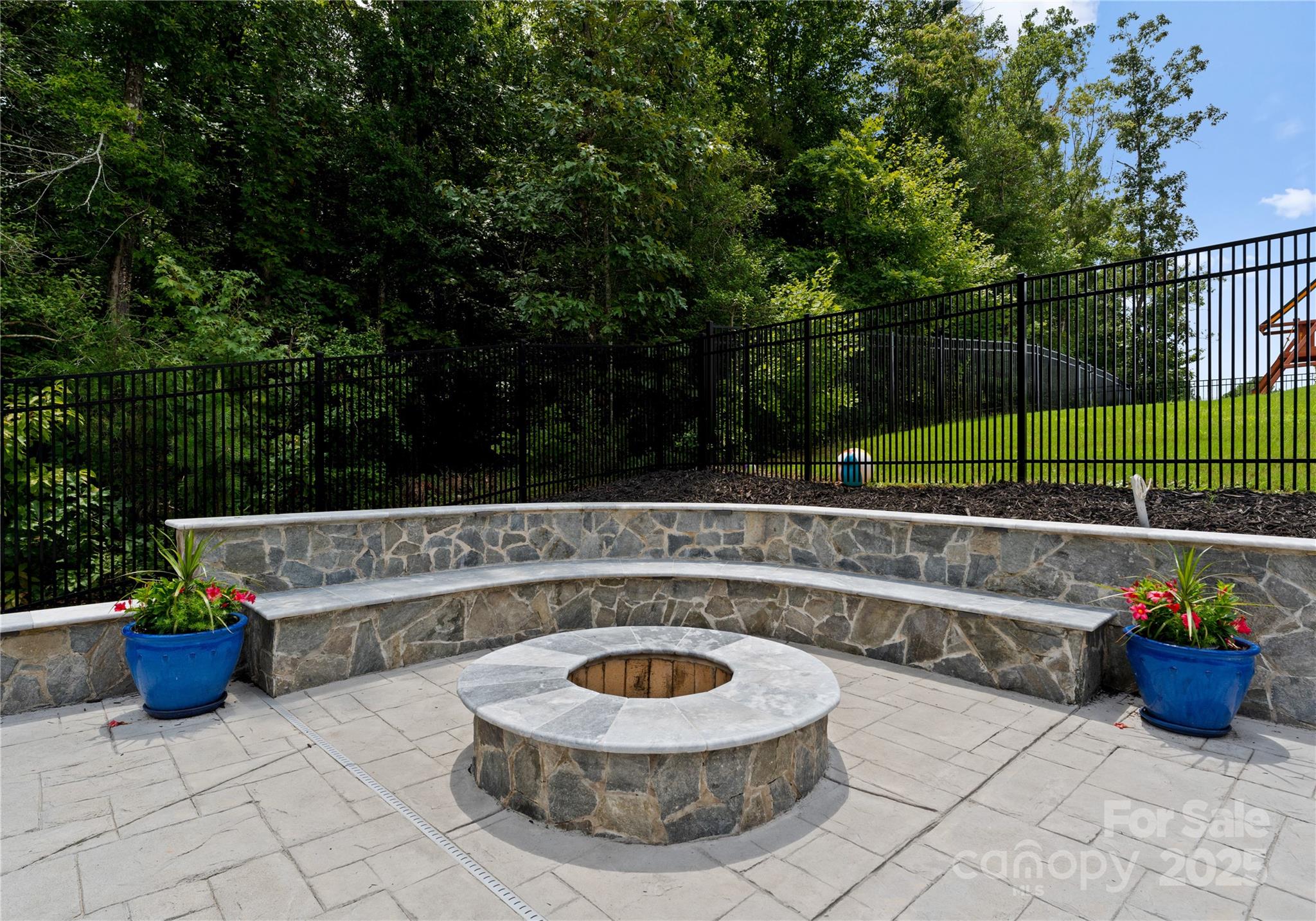 3239 Split Rail Lane Lancaster, SC 29720 - Photo 34 of 39 a view of a garden with seating area