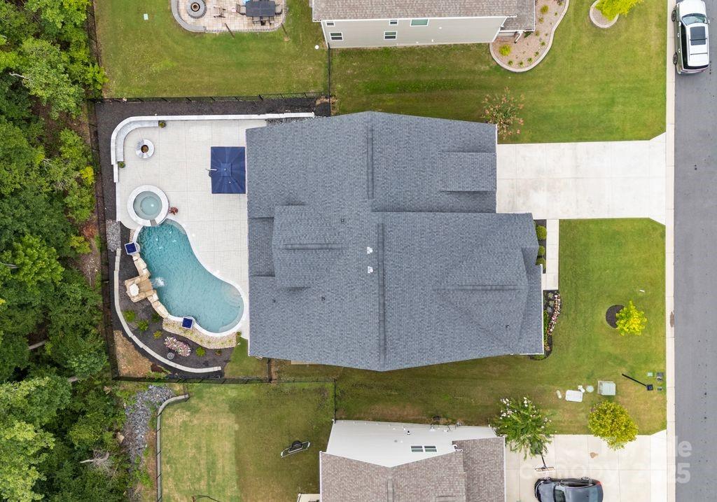 3239 Split Rail Lane Lancaster, SC 29720 - Photo 38 of 39 an aerial view of a house with a swimming pool