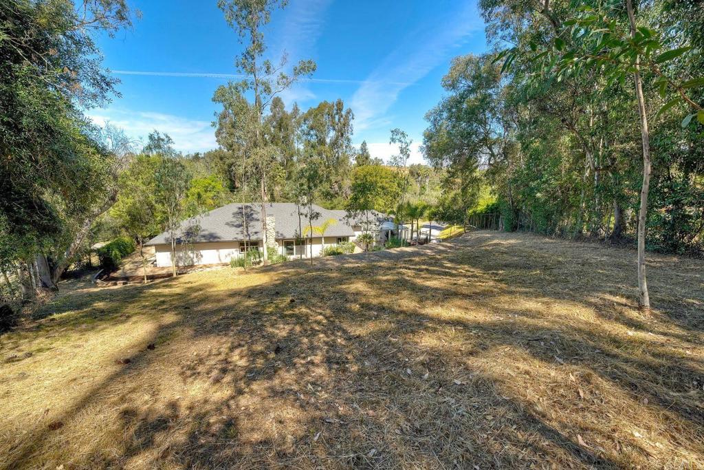 2830 Green Canyon Road Fallbrook, CA 92028 - Photo 39 of 43 Looking from the backyard towards the house.