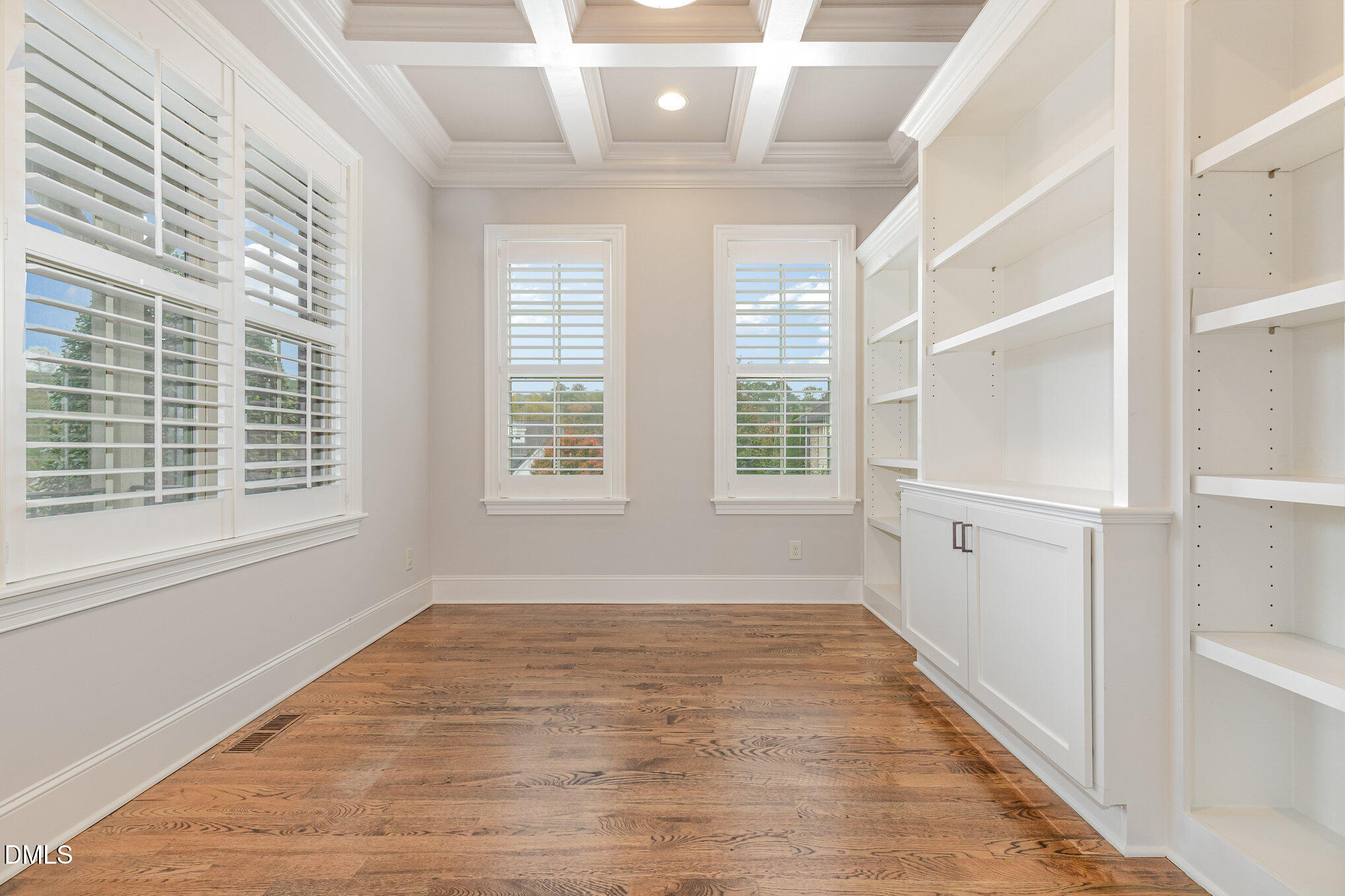 5112 Pomfret Point Raleigh, NC 27612 - Photo 9 of 61 Main Floor Office/Library with Built-ins