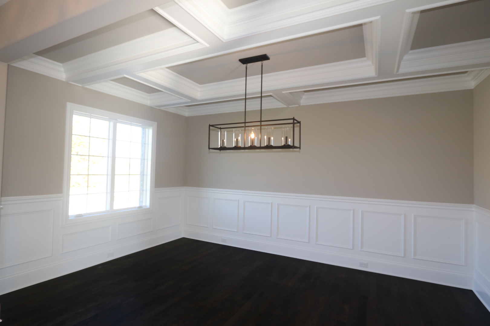 8613 High Stone Way Frankfort, IL 60423 - Photo 13 of 31 a view of an empty room with wooden floor and a window