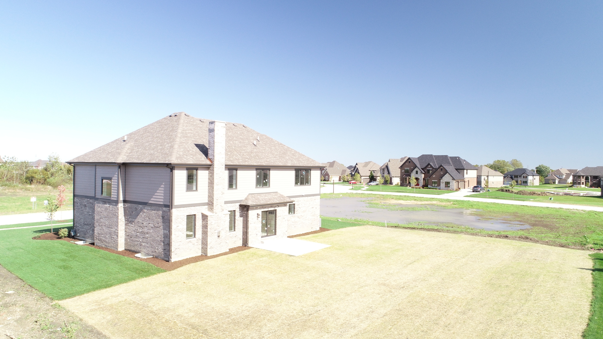 8613 High Stone Way Frankfort, IL 60423 - Photo 29 of 31 a view of house with yard and ocean view