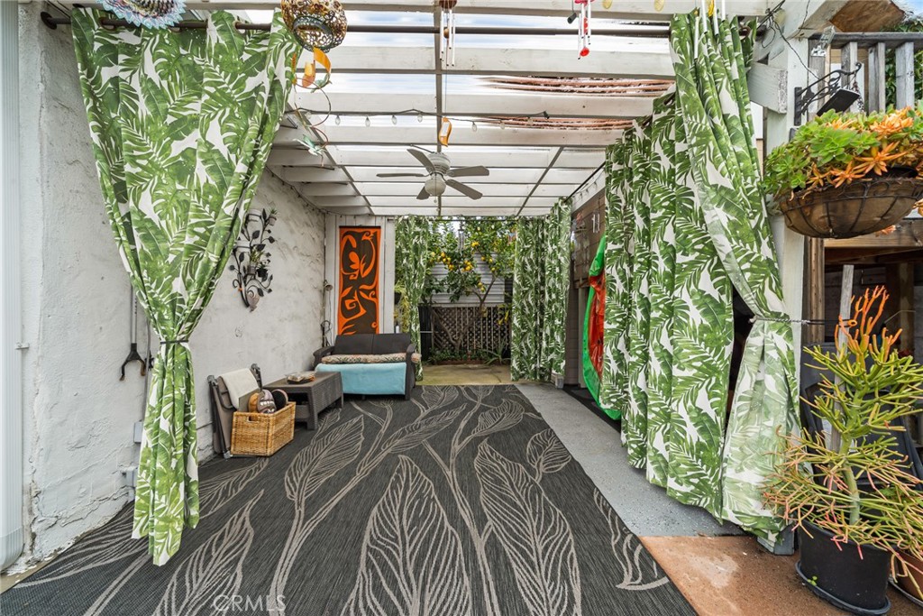 4006 York Boulevard Los Angeles, CA 90065 - Photo 29 of 33 a view of a backyard with sitting area