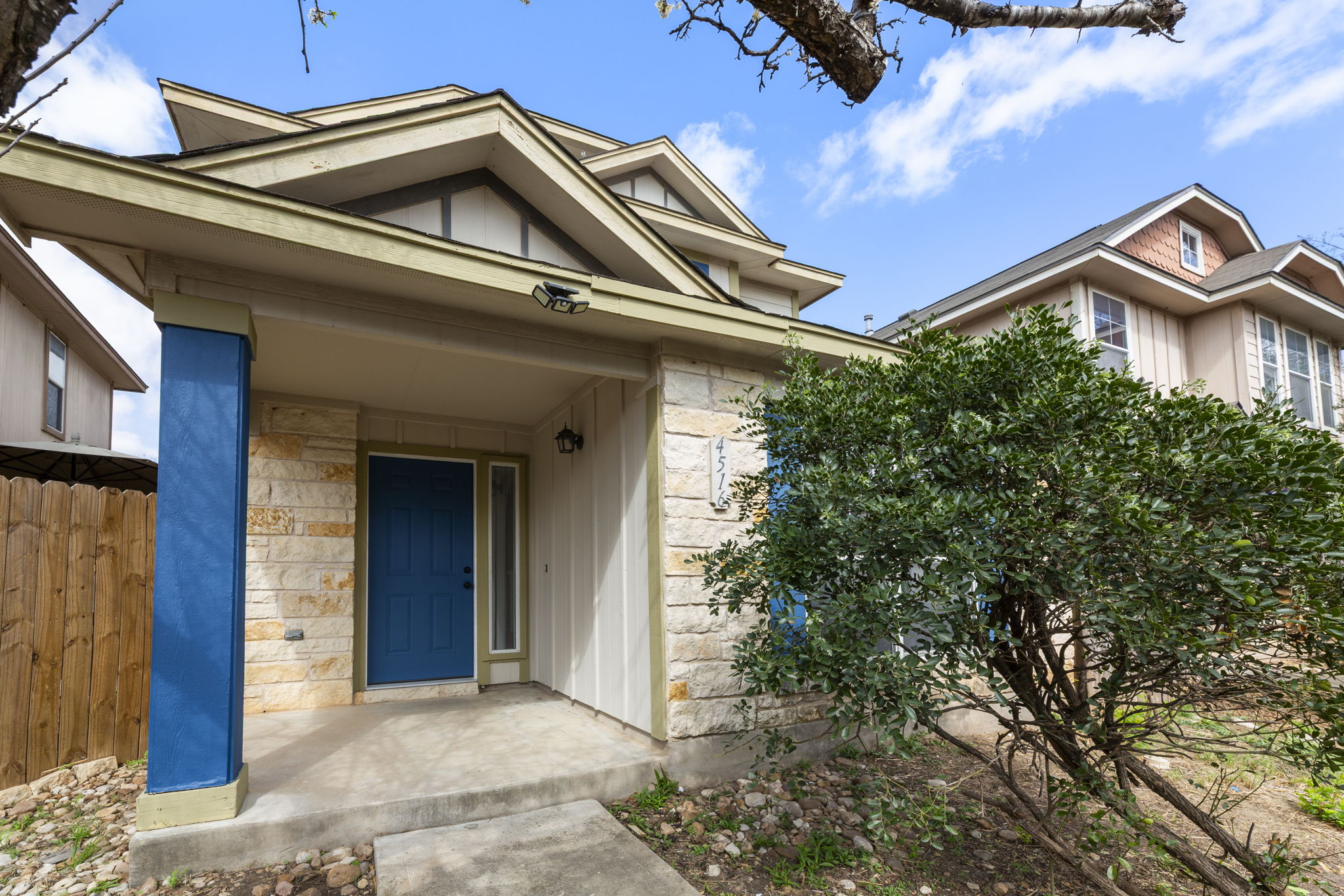 4516 Felicity Lane Austin, TX 78725 - Photo 2 of 33 Enjoy sitting on your front porch and enjoy the quiet of the community.
