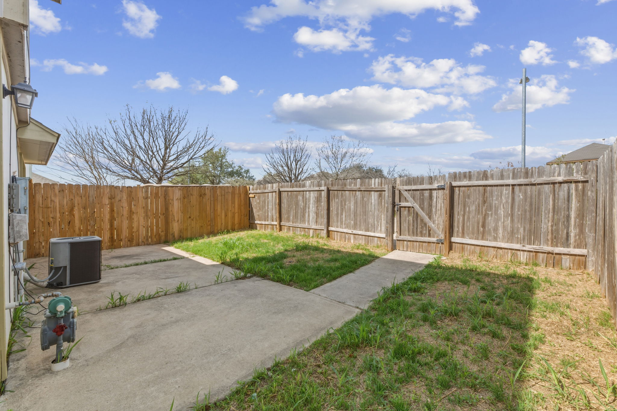 4516 Felicity Lane Austin, TX 78725 - Photo 33 of 33 Extended patio for entertaining
