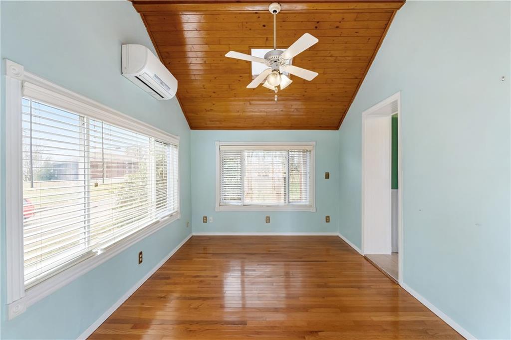 107 Marshall Drive Coraopolis, PA 15108 - Photo 15 of 32 a view of empty room with wooden floor and fan