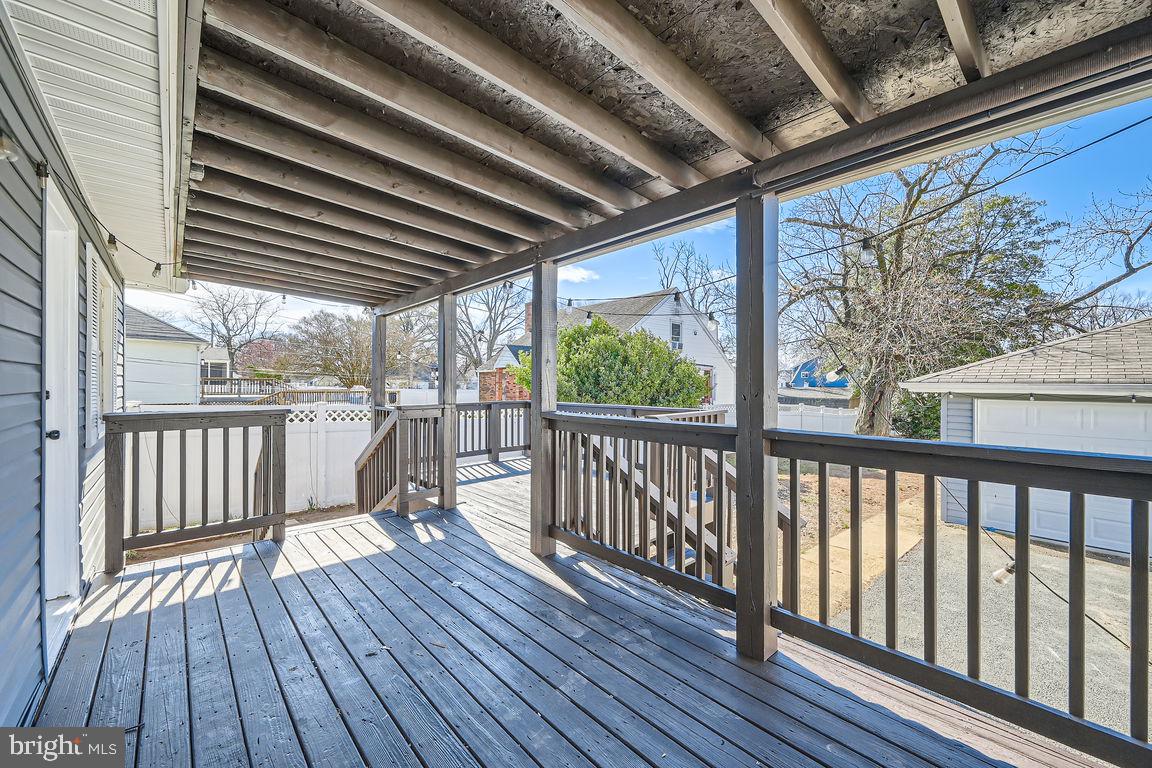 317 Townsend Road Essex, MD 21221 - Photo 23 of 28 a view of balcony with wooden floor