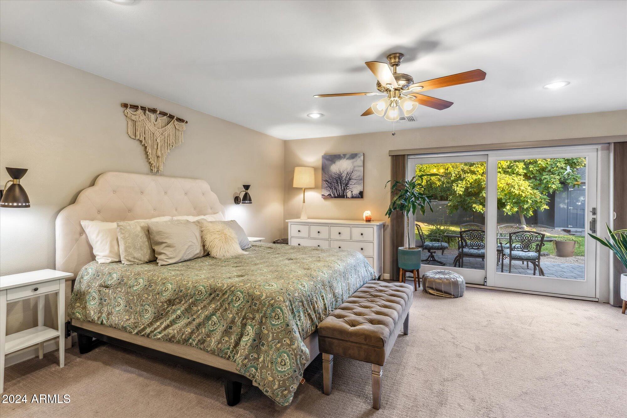8019 North 7th Avenue Phoenix, AZ 85021 - Photo 27 of 43 a bedroom with a bed and a large window
