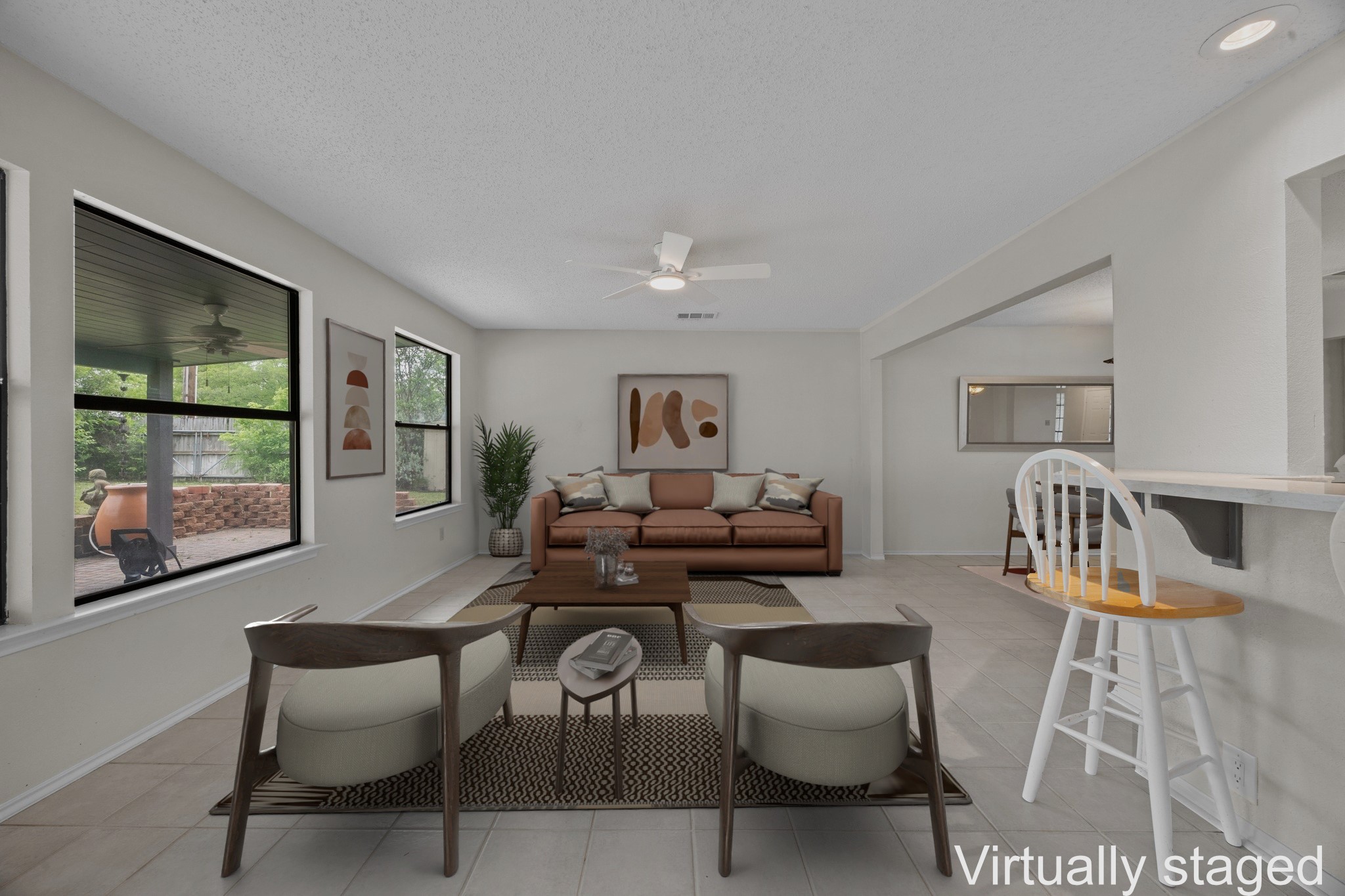 1000 West Noton Street Pflugerville, TX 78660 - Photo 10 of 35 a living room with furniture and a large window