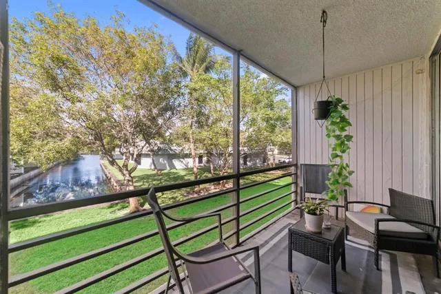 a view of a two chairs in the room