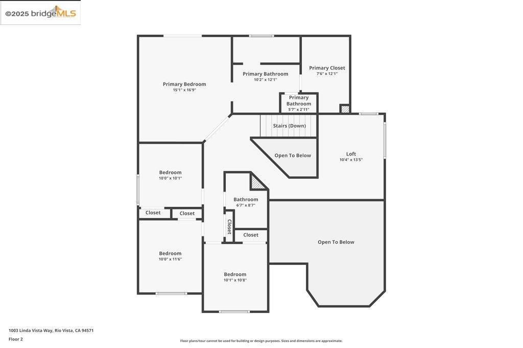 1003 Linda Vista Way Rio Vista, CA 94571 - Photo 59 of 60 View of floor plan / room layout