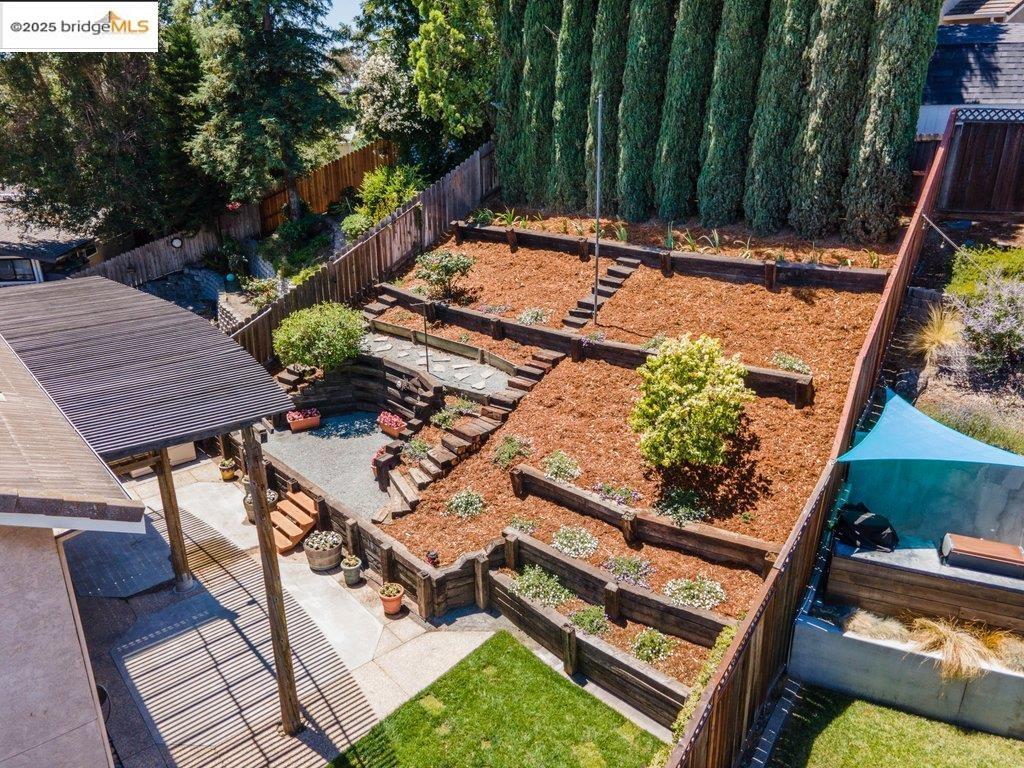 1003 Linda Vista Way Rio Vista, CA 94571 - Photo 57 of 60 Fenced backyard with a garden and a patio area