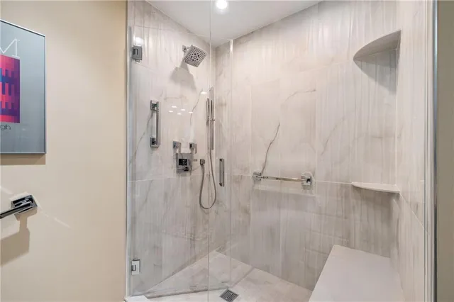 a view of a bathroom