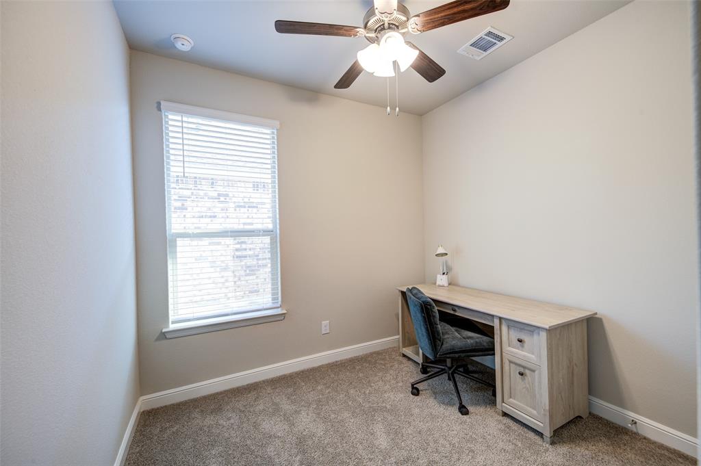 145 Hawksbill Lane Rhome, TX 76078 - Photo 15 of 23 a view of workspace with a window