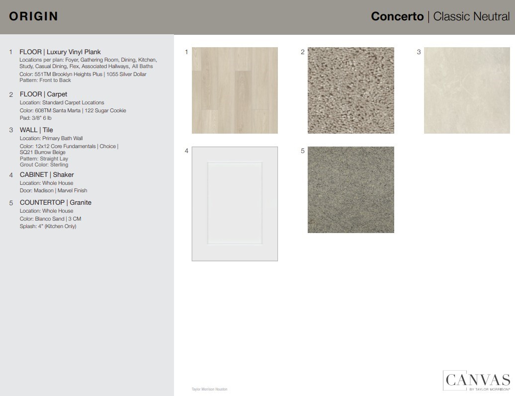 8086 Magnolia Pr Lane Cypress, TX 77433 - Photo 2 of 22 Design Selections. Home is under construction, selections subject to change.