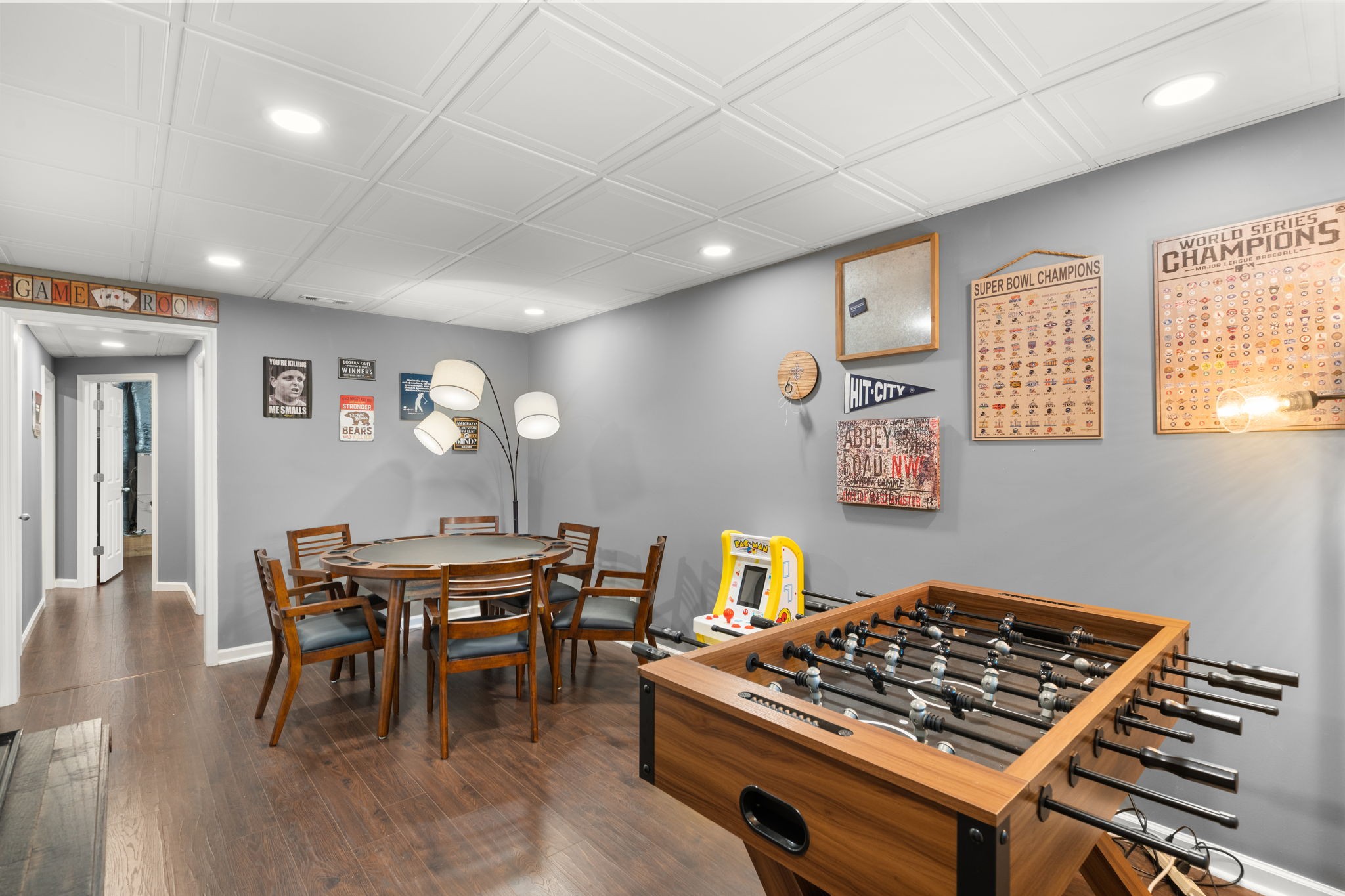 3779 Raleigh-Elam Road Santa Fe, TN 38482 - Photo 47 of 63 a view of a dining room with furniture and wooden floor