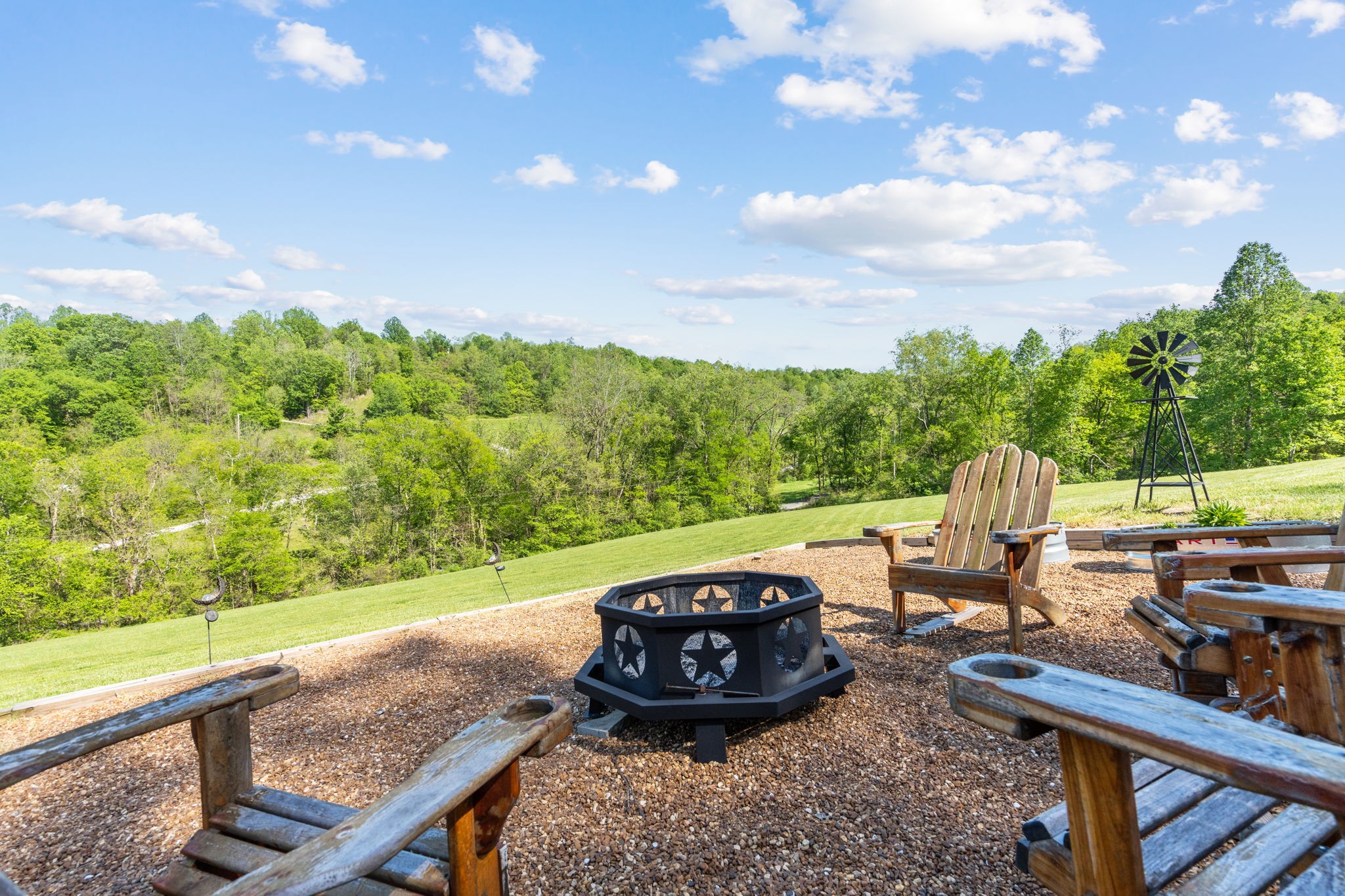 3779 Raleigh-Elam Road Santa Fe, TN 38482 - Photo 48 of 63 a view of a chairs and table in patio