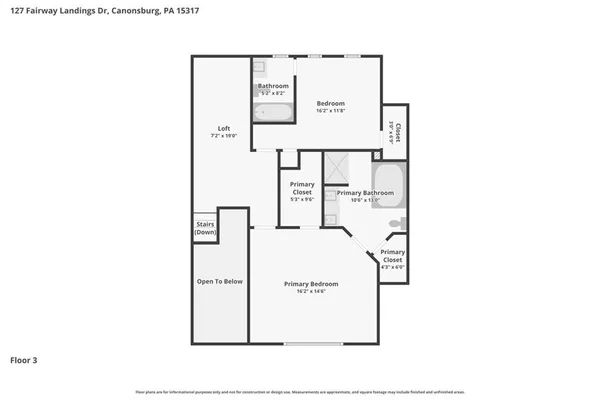 $319,900 | 127 Fairway Landings Drive, Canonsburg, PA 15317