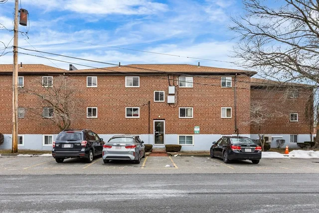 a car parked in front of a house