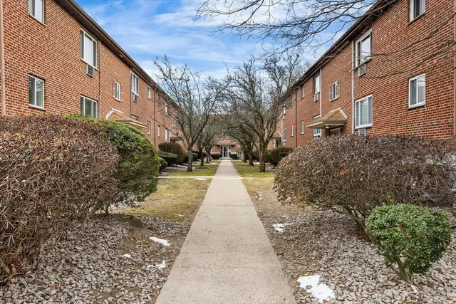 a view of a building with many windows