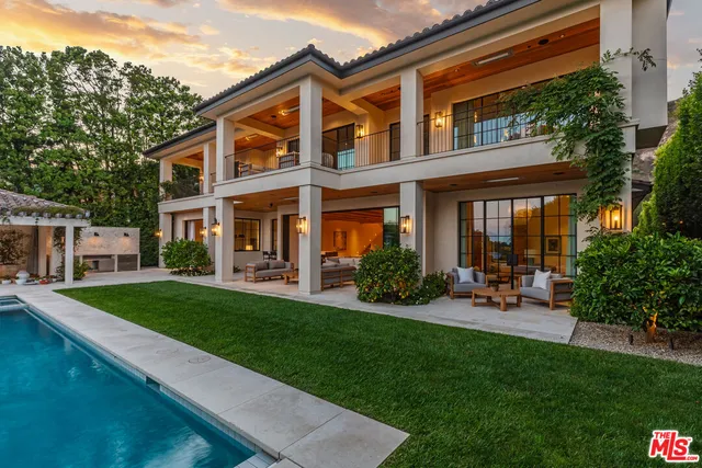 a view of a house with pool