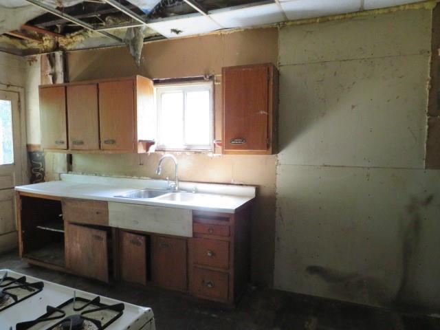 115 Chess Street Monongahela, PA 15063 - Photo 17 of 23 a bathroom with a granite countertop sink and a mirror