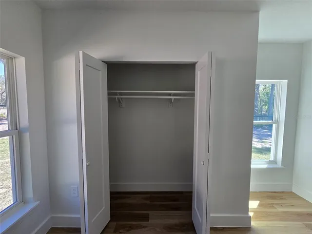 a view of walk in closet