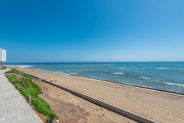 a view of beach and ocean