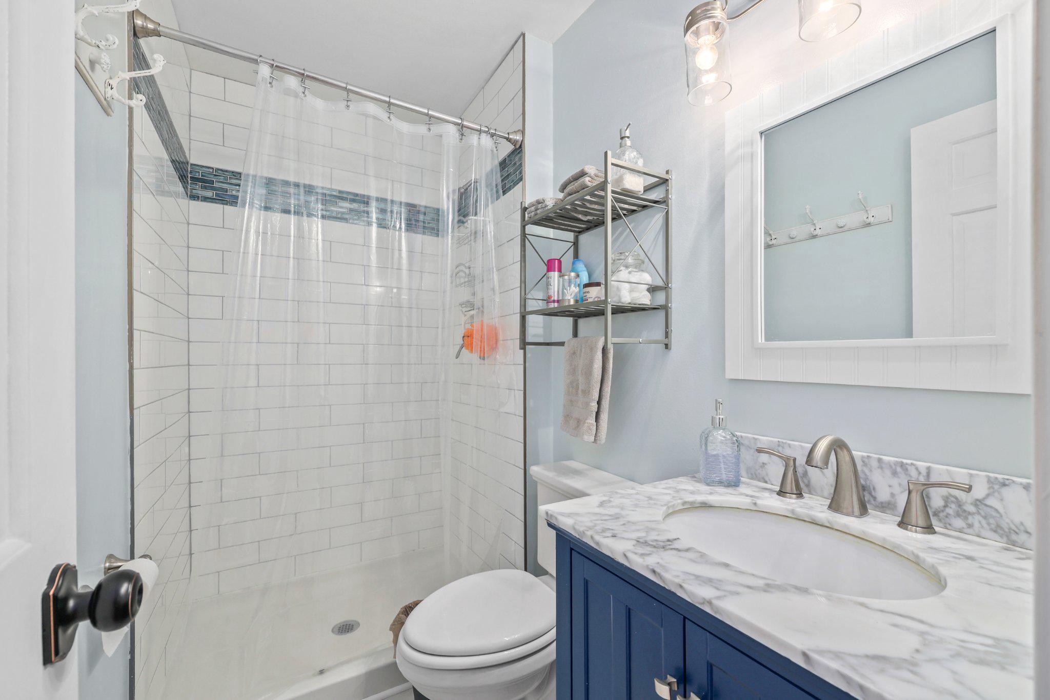 7357 Auburn Mill Road Warrenton, VA 20187 - Photo 12 of 35 Renovated Primary Modern bathroom w/Quartz