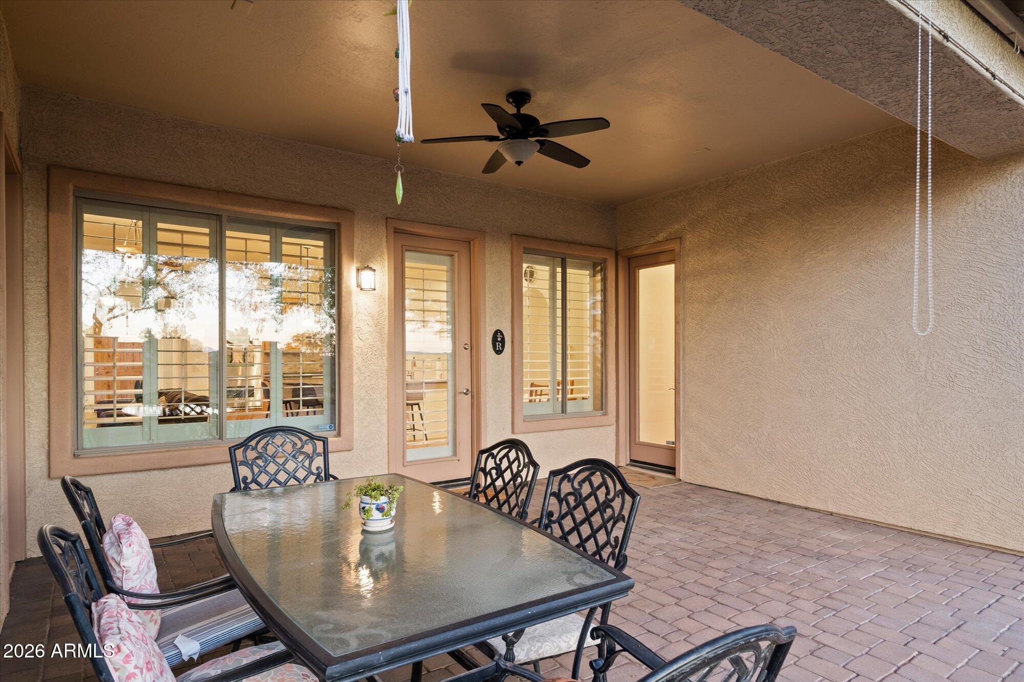 3118 South Colonial Street Gilbert, AZ 85295 - Photo 38 of 38 a view of a dining room with furniture window and outside view