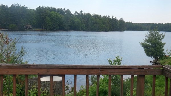 74 Lakeshore Drive Ashburnham, MA 01430 - Photo 21 of 27 a view of a balcony with an outdoor space