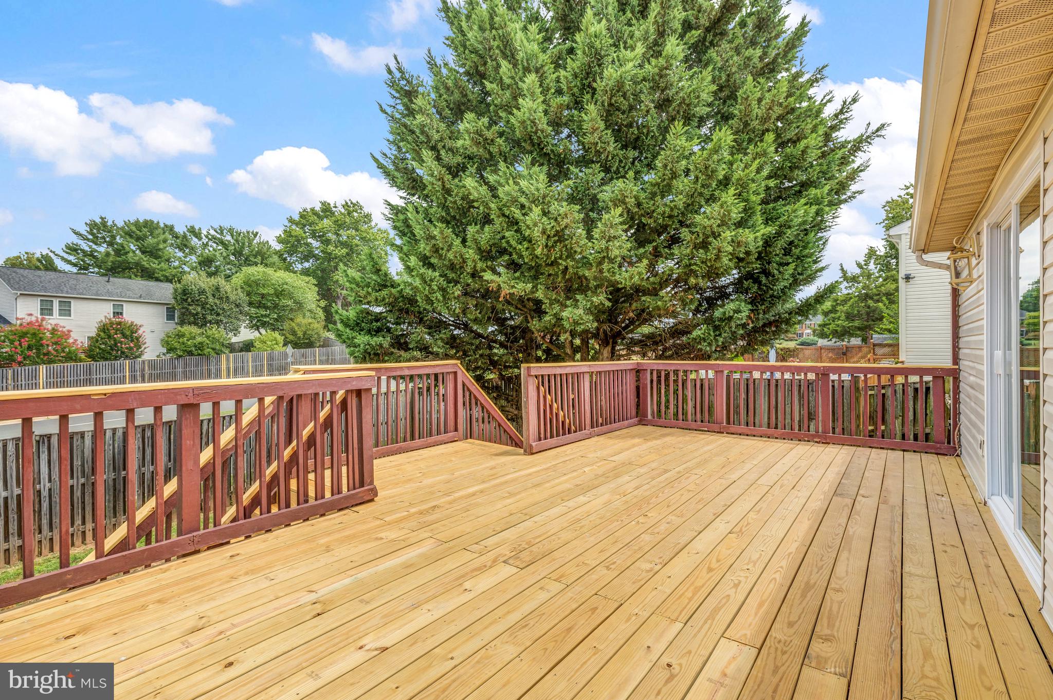 5481 Braddock Ridge Drive Centreville, VA 20120 - Photo 61 of 67 Back deck off family room
