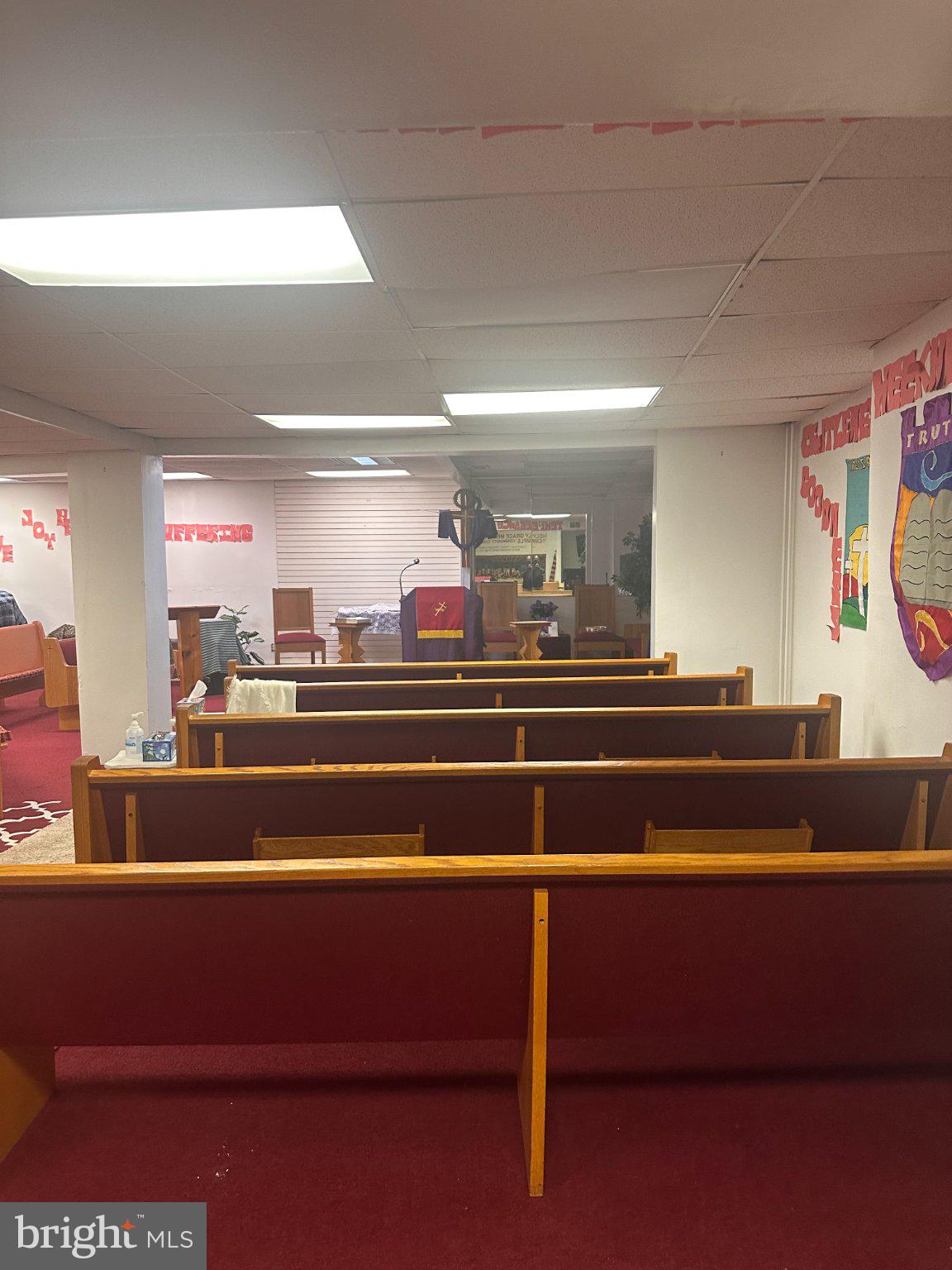 4516 Reisterstown Road Baltimore, MD 21215 - Photo 2 of 2 Spacious sanctuary ready for gatherings.