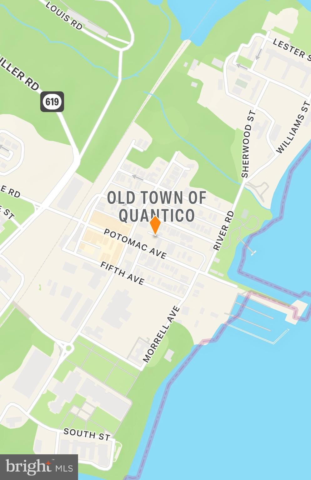 290 4th Avenue Quantico, VA 22134 - Photo 3 of 9 a black and white photo of a book