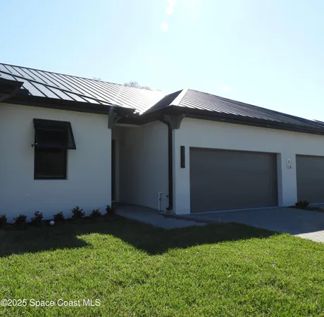 a house with a garden