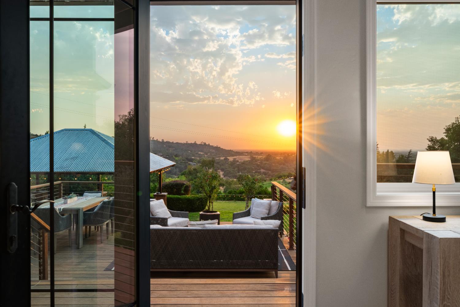 7380 Ridge Road Newcastle, CA 95658 - Photo 14 of 89 a view of living room with furniture and a floor to ceiling window