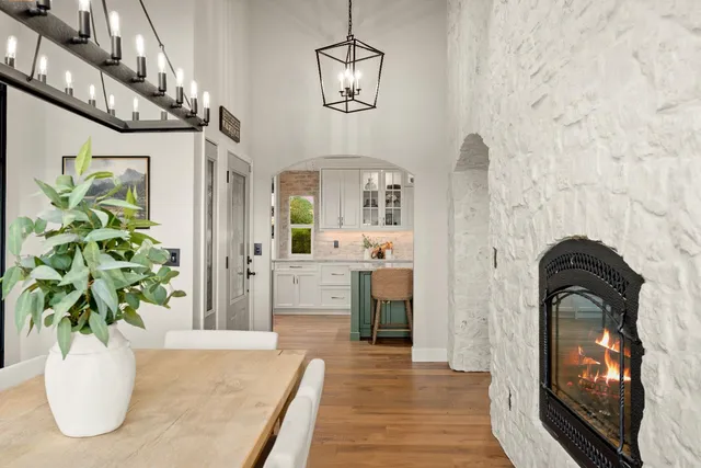 a utility room with sink dryer and washer