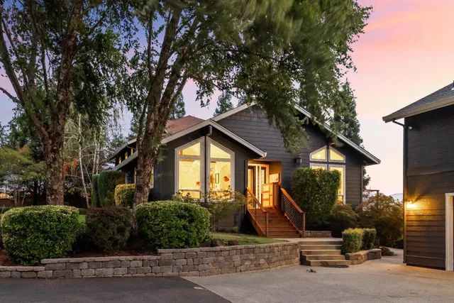 a view of outdoor space and yard