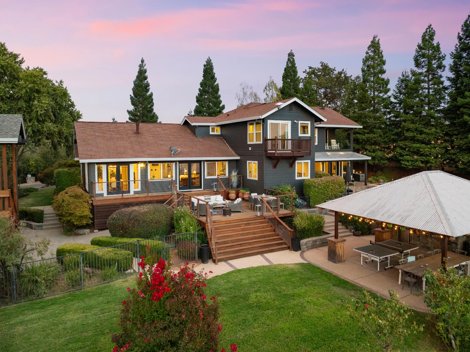 7380 Ridge Road Newcastle, CA 95658 - Photo 73 of 89 a front view of a house with garden
