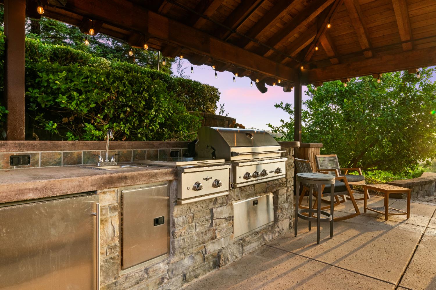 7380 Ridge Road Newcastle, CA 95658 - Photo 78 of 89 a view of a chairs and table in the patio