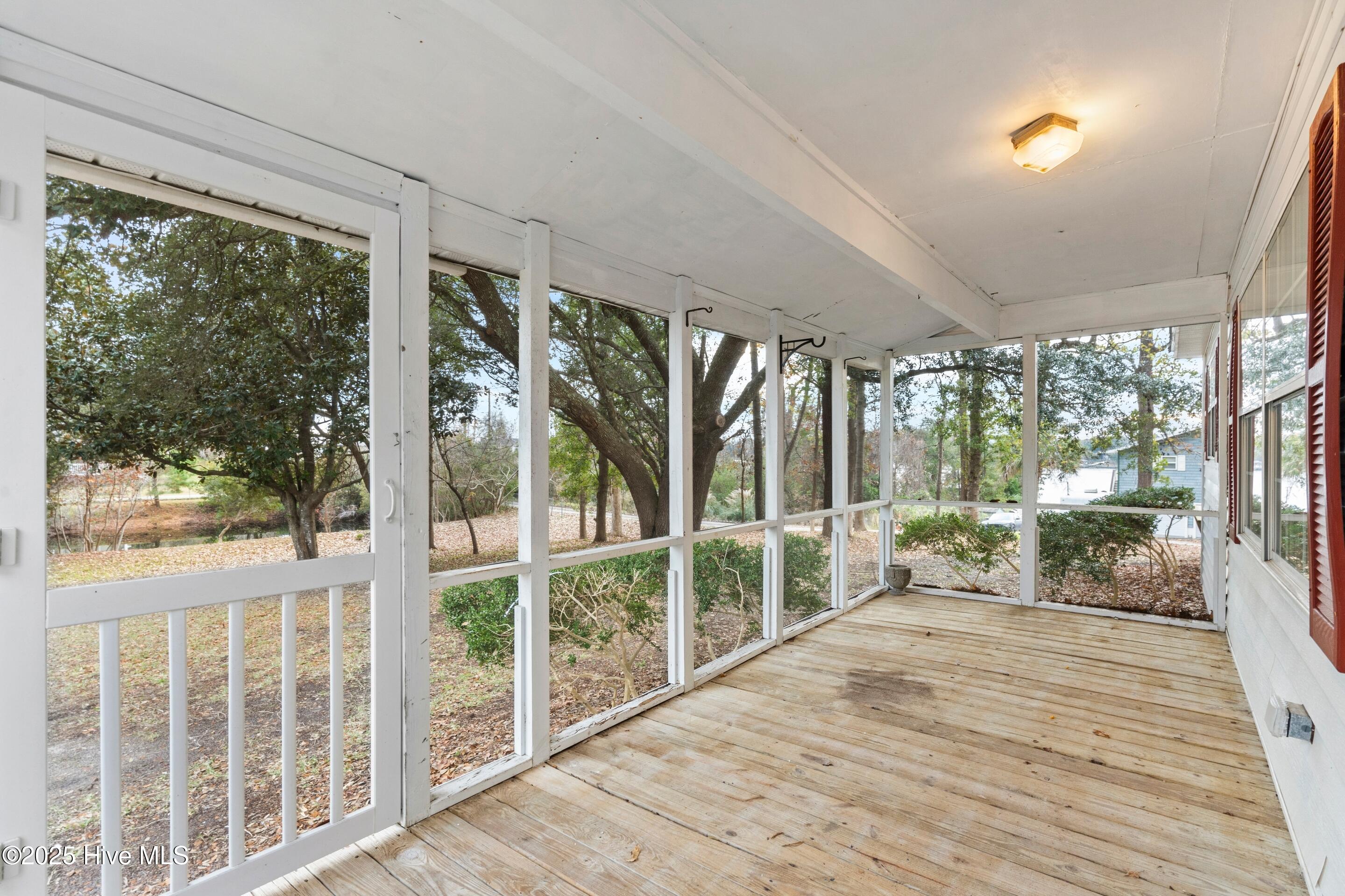278 Batson Road Hampstead, NC 28443 - Photo 7 of 54 Front Porch with views of Virginia Creek