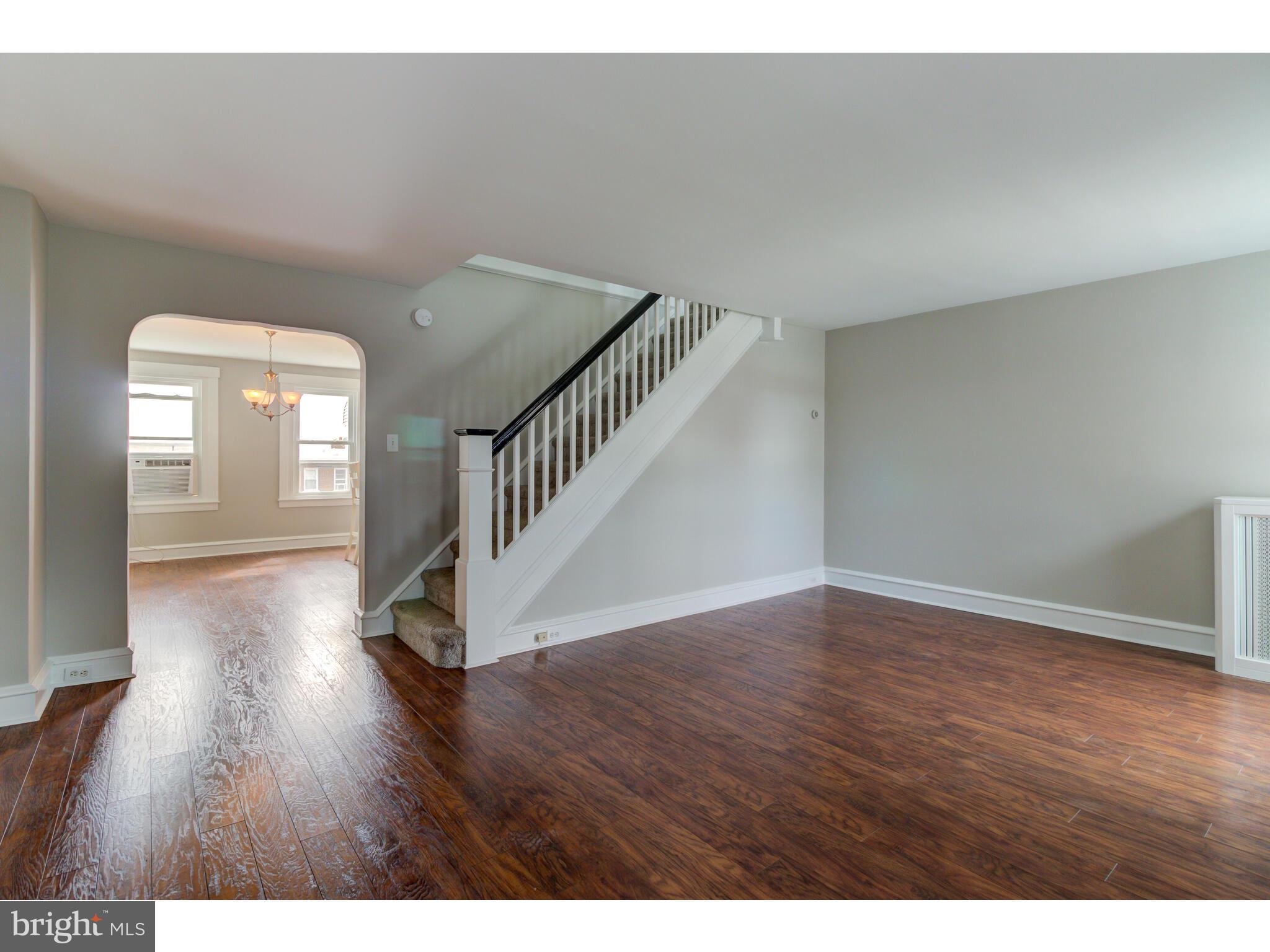 Living room to dining room