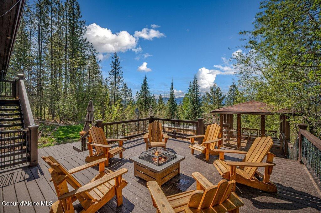 2875 Gold Creek Road Sandpoint, ID 83864 - Photo 46 of 92 Middle Deck
